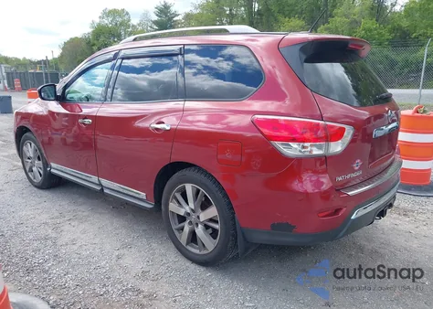 2013 Nissan Pathfinder Platinum from USA, damaged, VIN 5N1AR2MM1DC641760